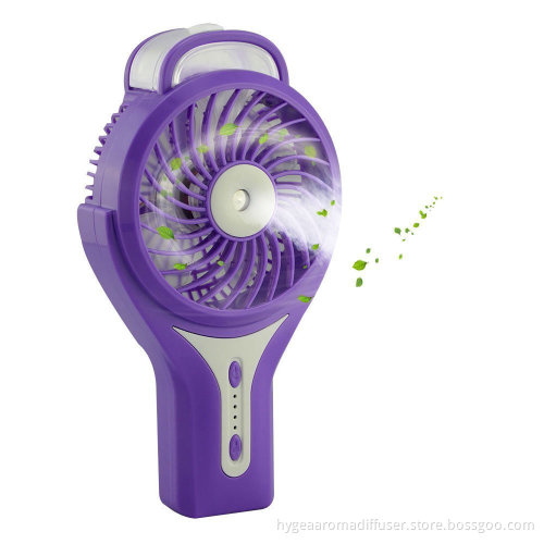 Portable Handheld Mini USB Bladeless Oscillating Table Fan